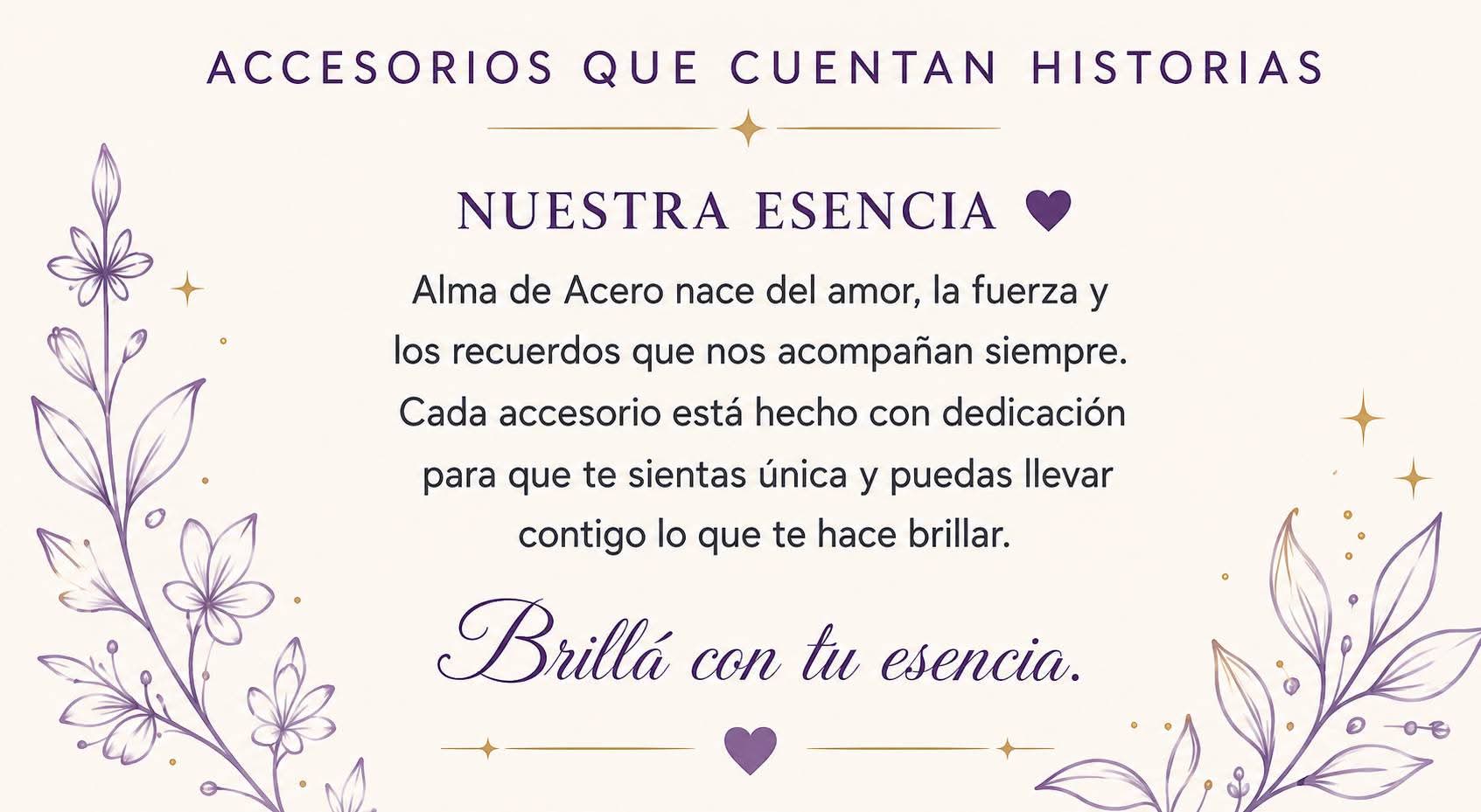 Alma de Acero - Envíos a todo el país, Pagos Seguros y Calidad Garantizada